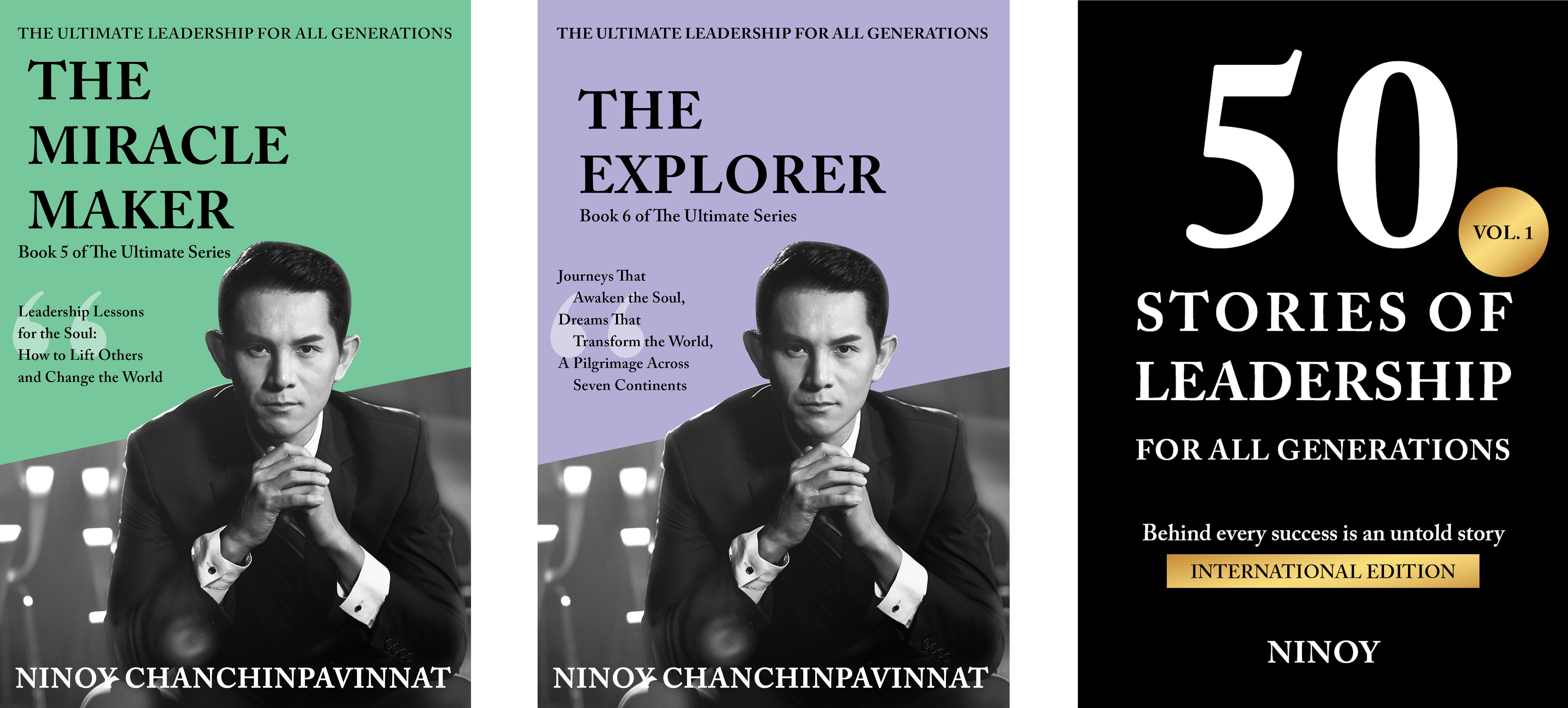 Ninoy's Triple Bundle (Books 5, 6, 8)